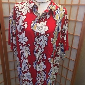 Blue Sky Hawaiian Shirt XL